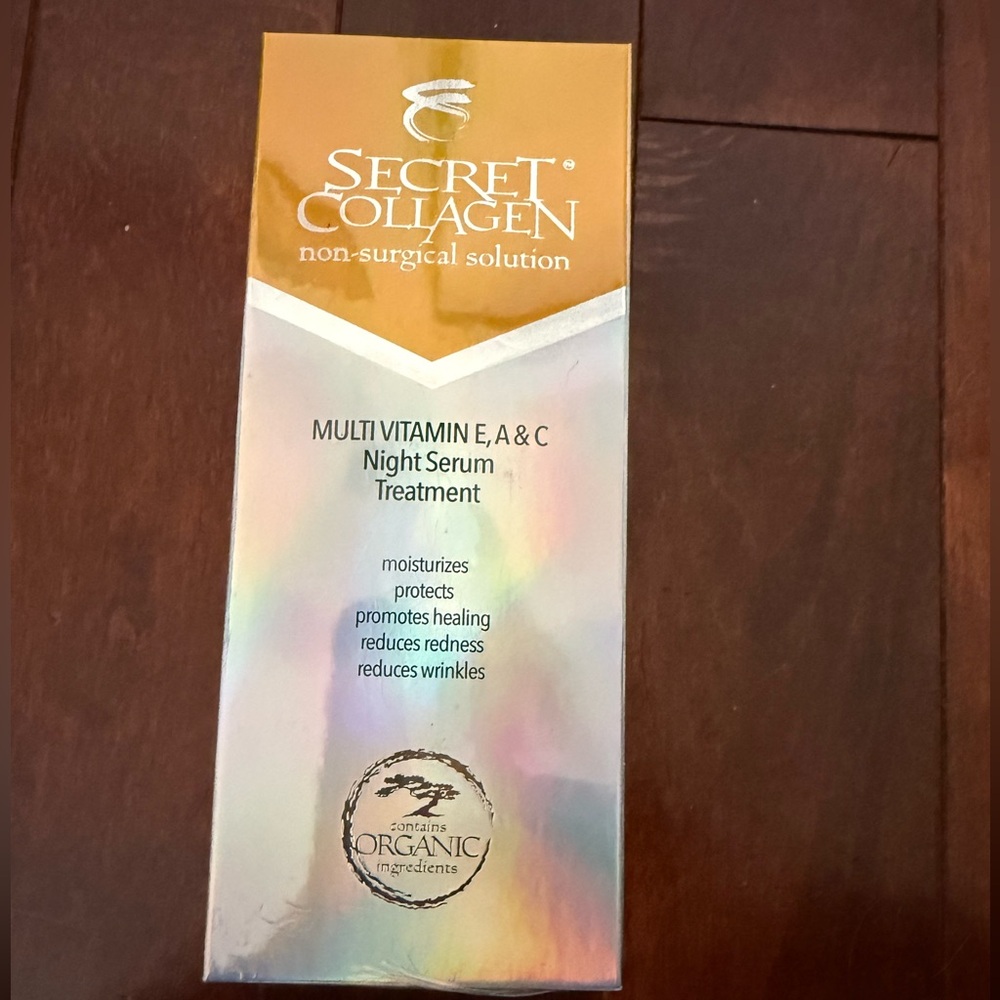Secret Collagen Vitamin A E and C Night Serum Treatment *NIB
